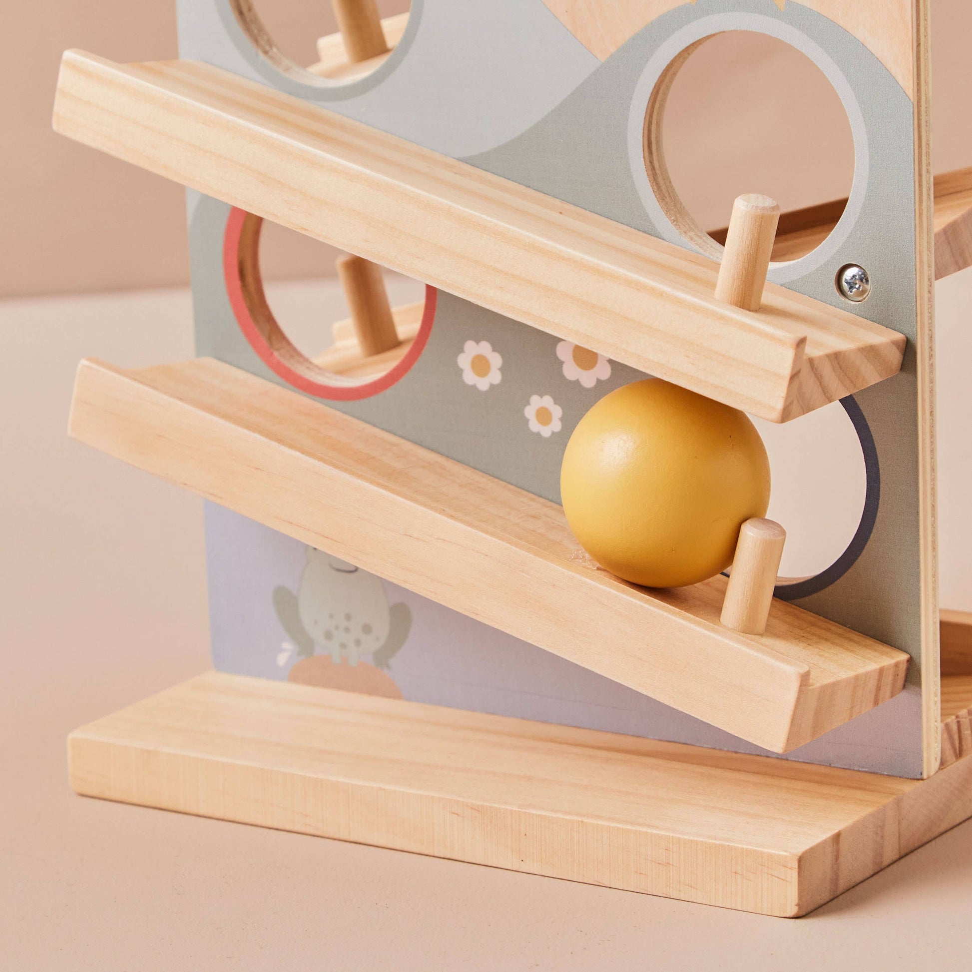 Wooden Ball Runner Toy