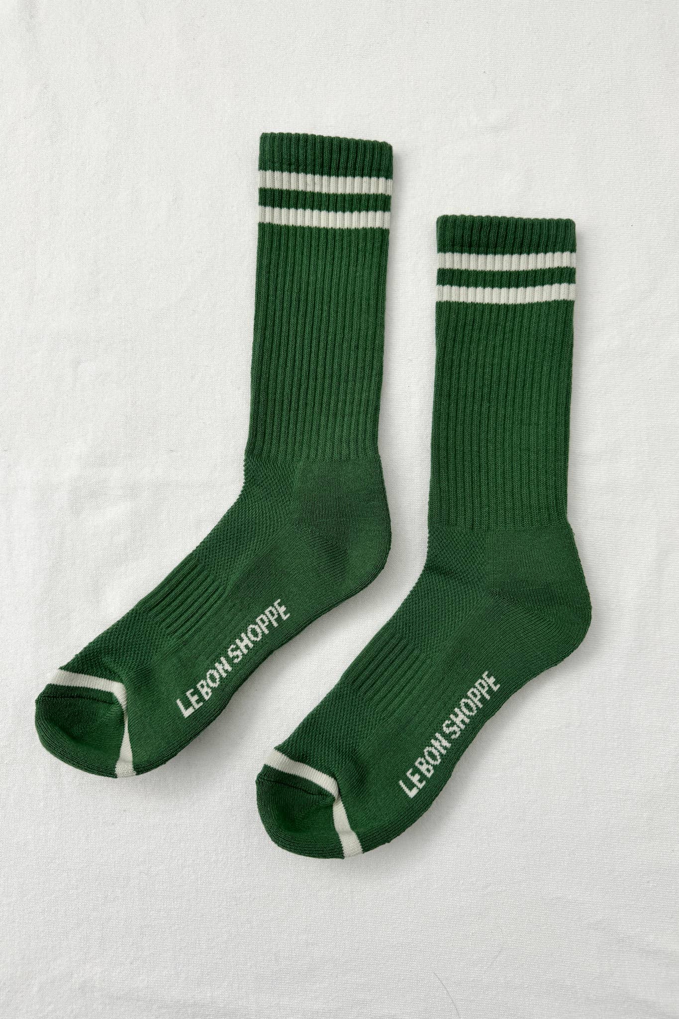 Extended Boyfriend Socks - Moss