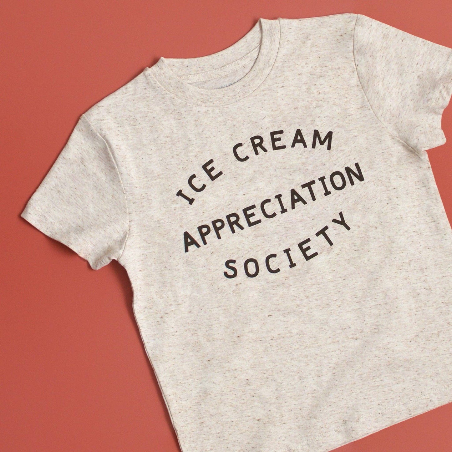 Official Ice Cream Appreciation Society Kid's Tee - Cookies & Cream
