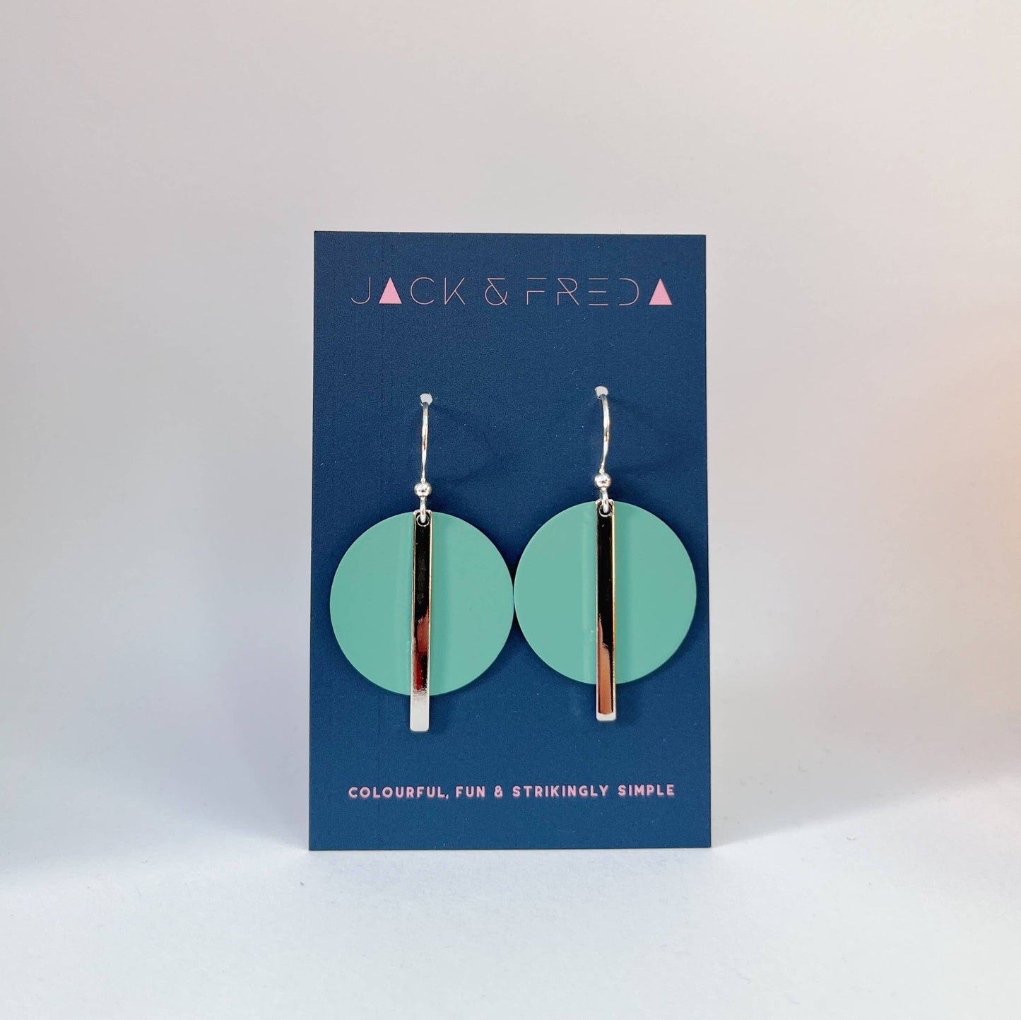 Solar Earrings - Various Colours (Silver)