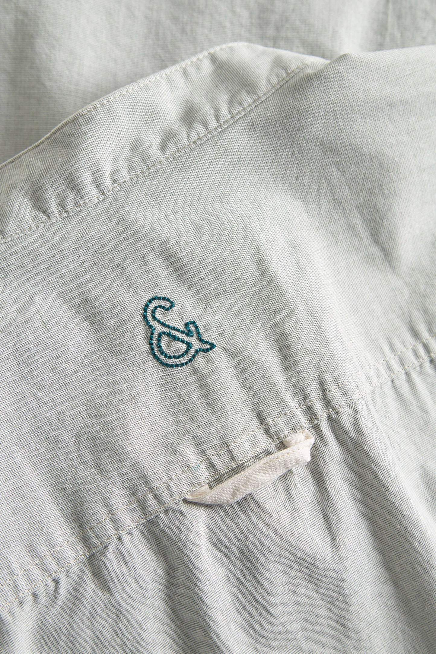 High neck shirt - Pistachio