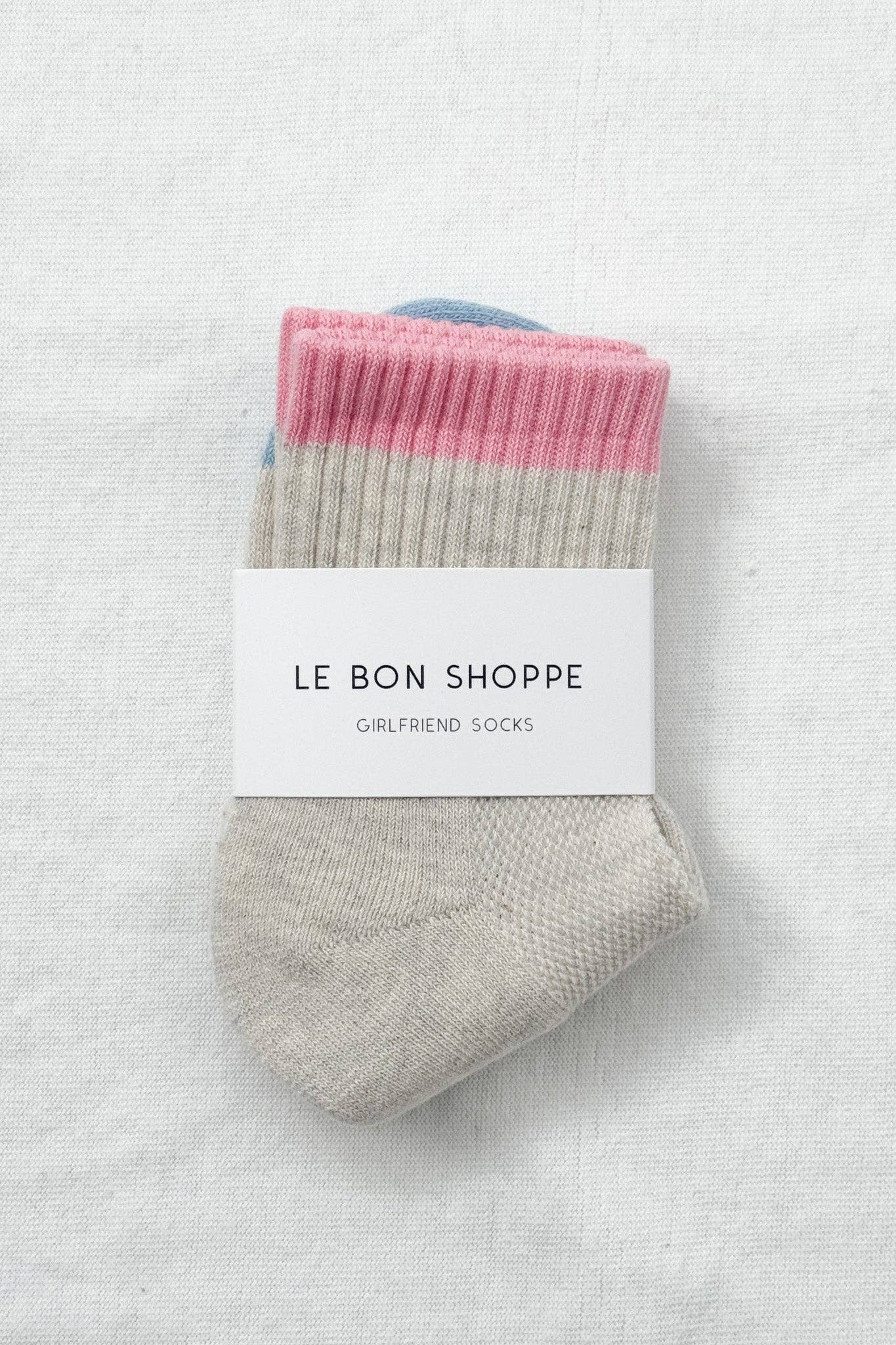 Le Bon Shoppe - Color Block Girlfriend Socks