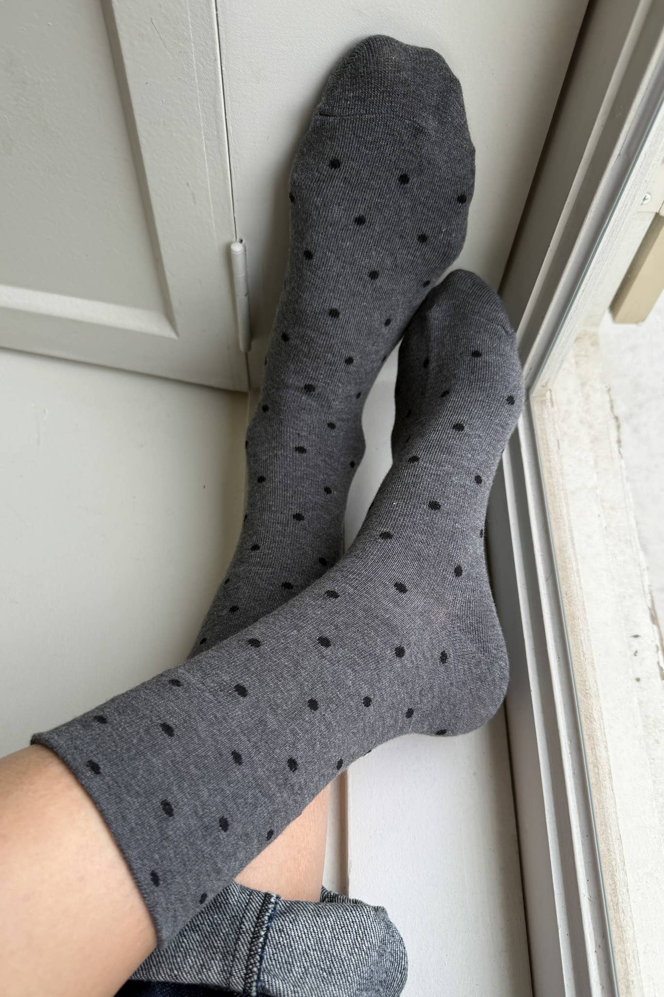 Polka Dot Sneaker Socks