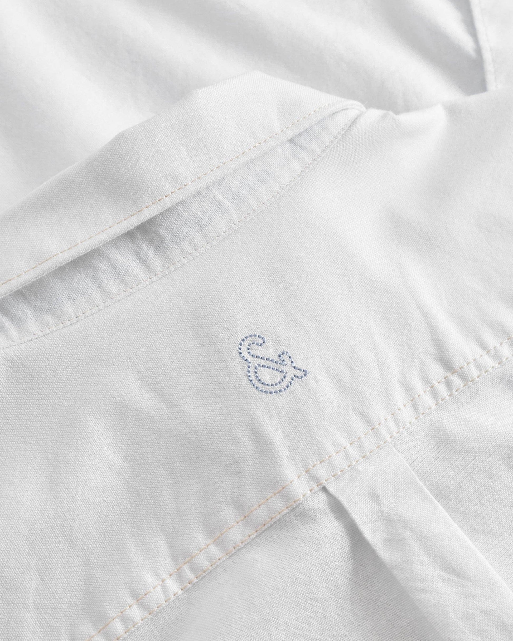 Basic Long Sleeve Oxford Shirt 