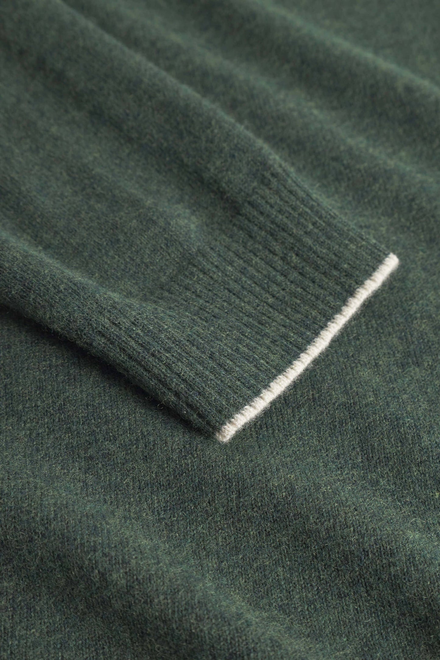 Merino Blend Knit Sweater - Yucca