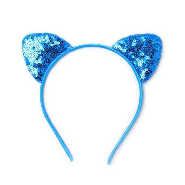 Sequin Cat Ears Alice Band