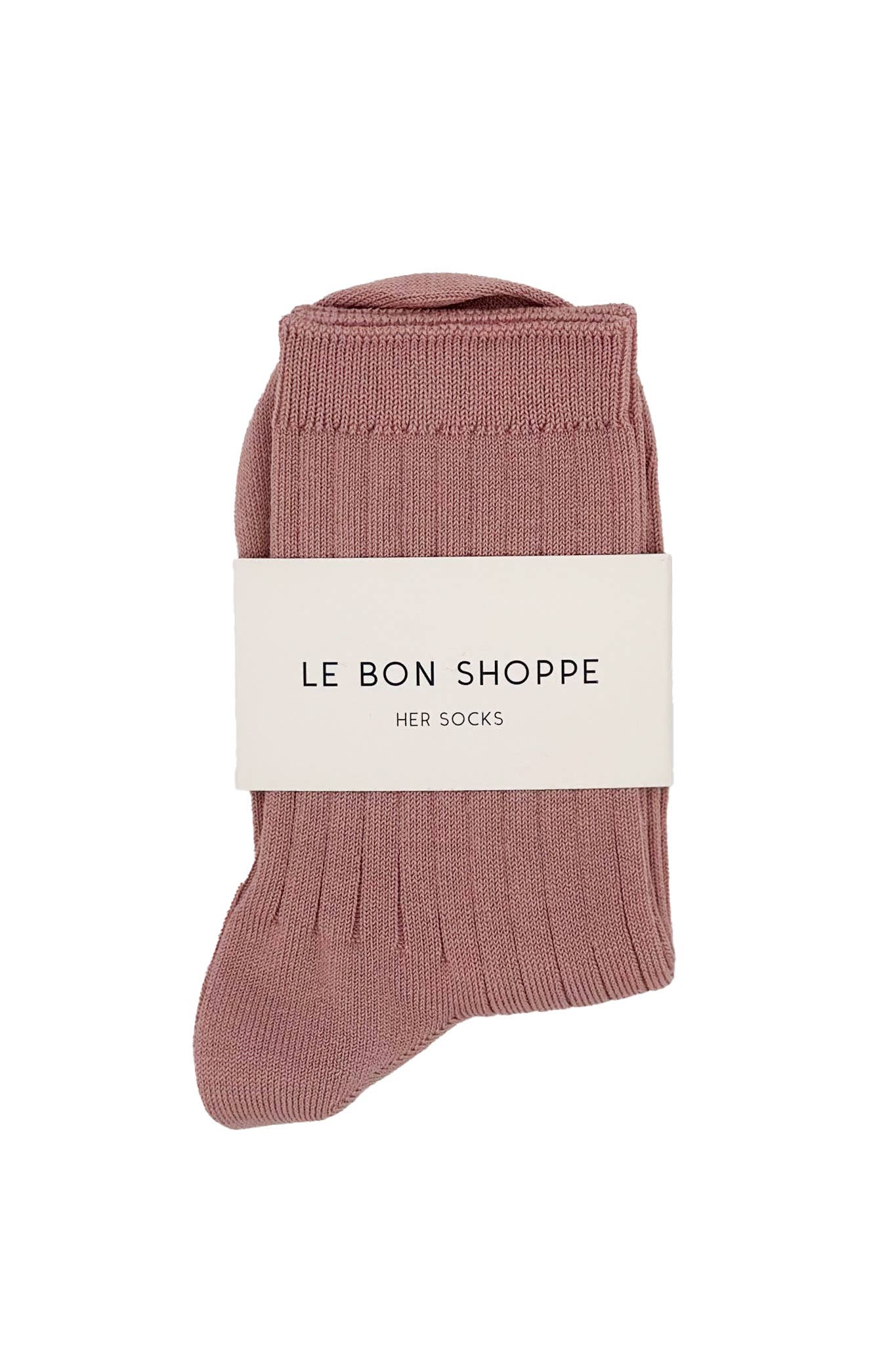 Her Socks - Mercerized Combed Cotton Rib