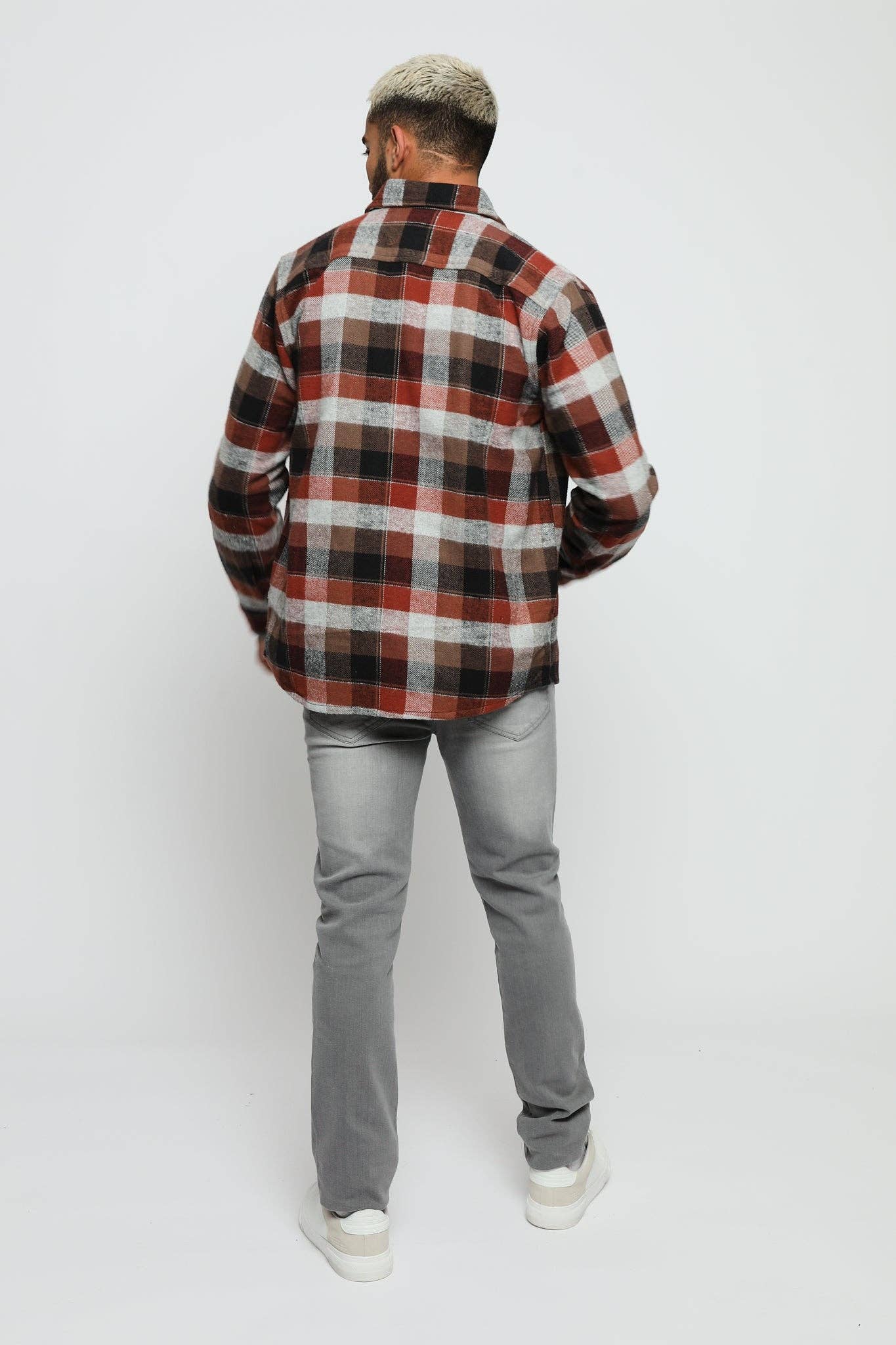 Lumberjack Flannel Check Shirt - Red