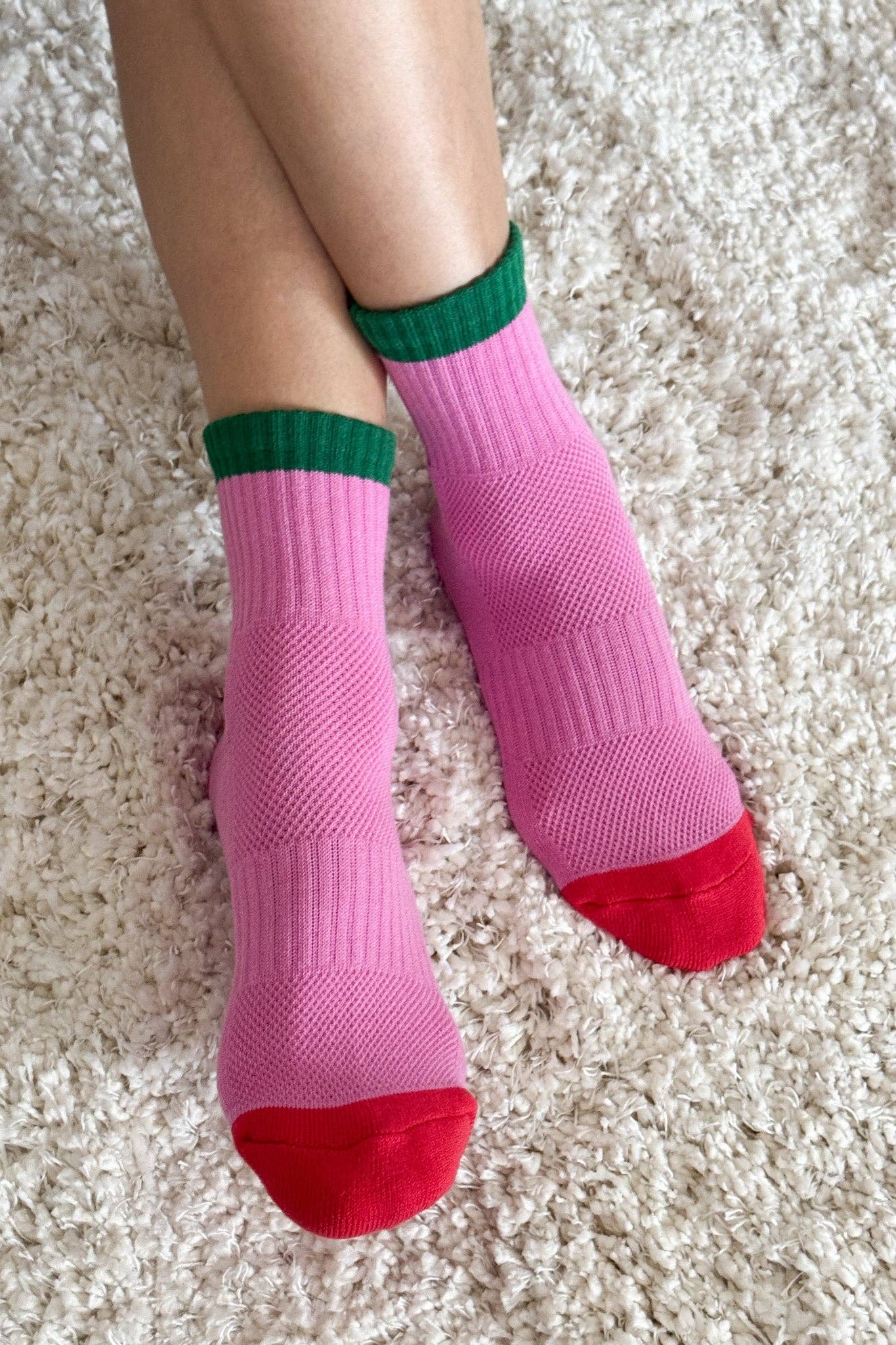 Le Bon Shoppe - Color Block Girlfriend Socks