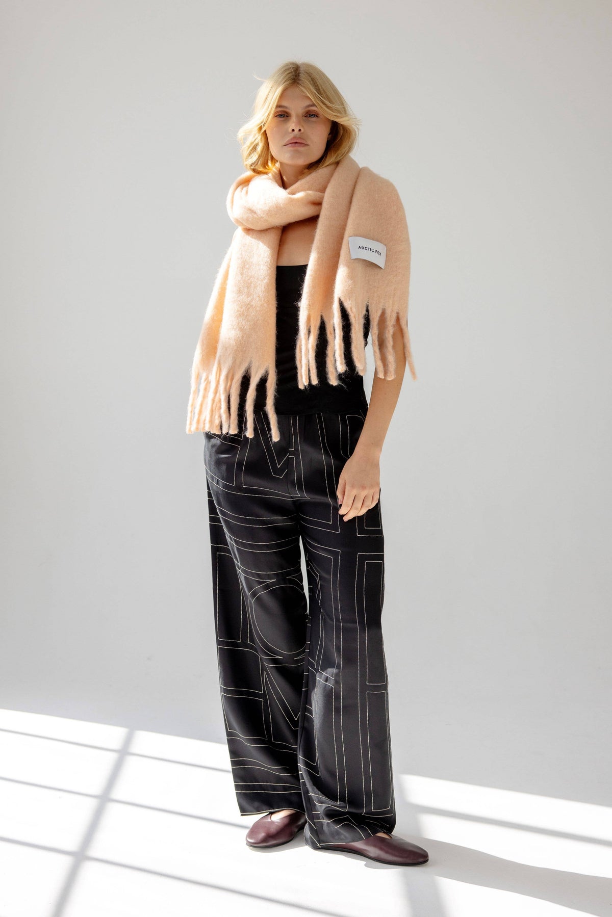 The Stockholm Scarf - Pink Clay