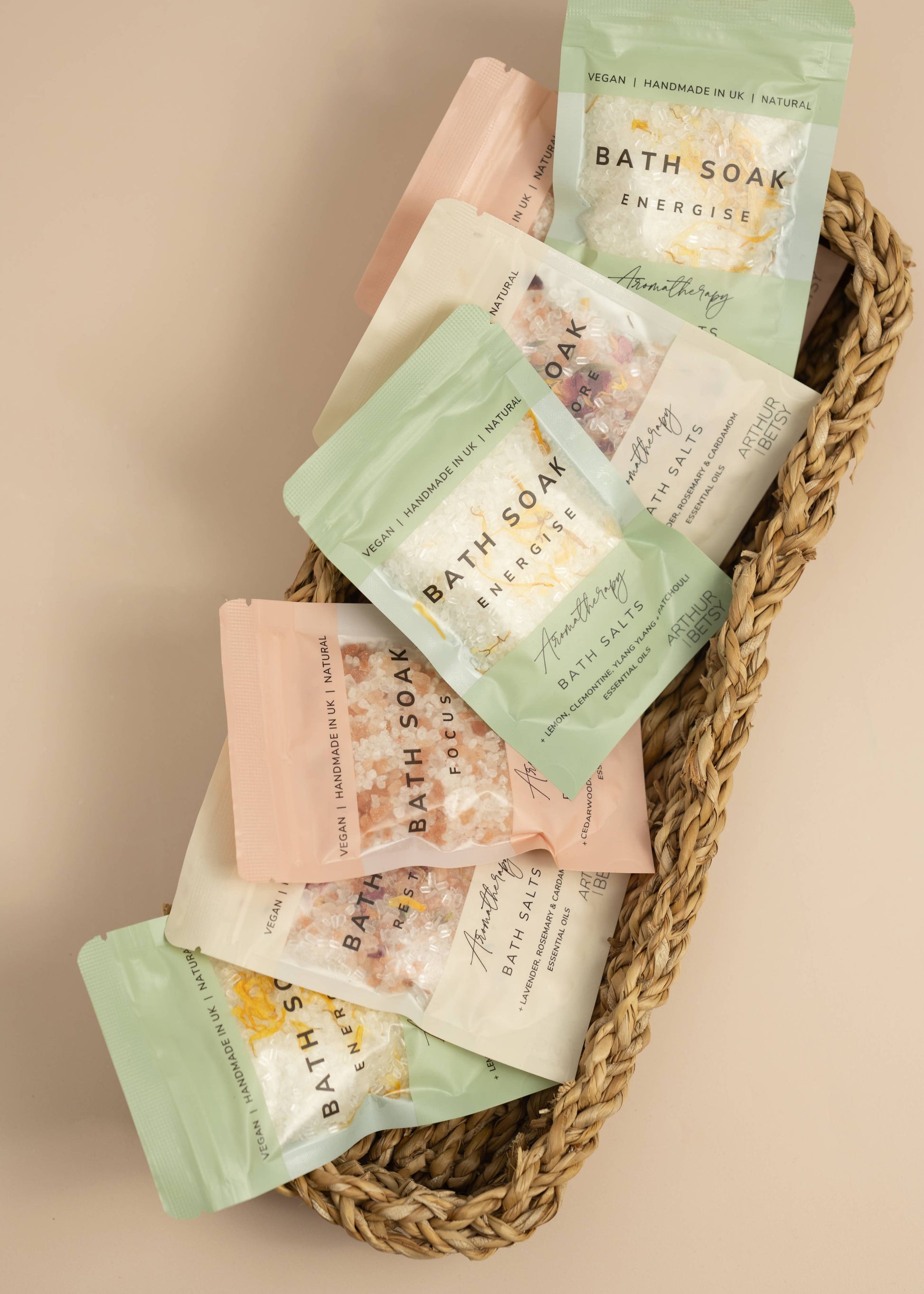 Aromatherapy Bath Soak Individual Pouch