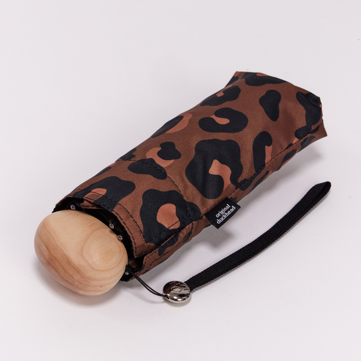Leopard Print Eco-Friendly Mini Pocket Umbrella