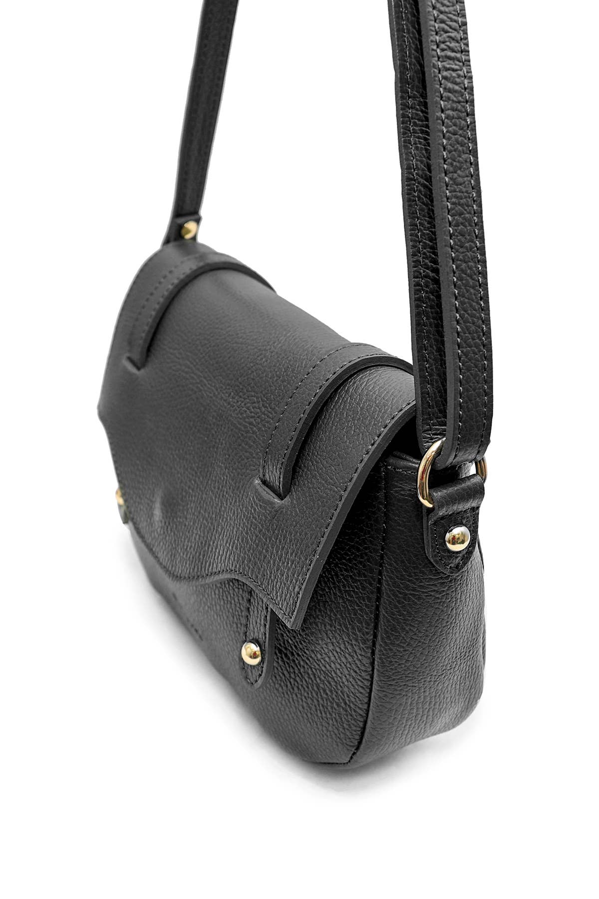 Calista Black Leather bag