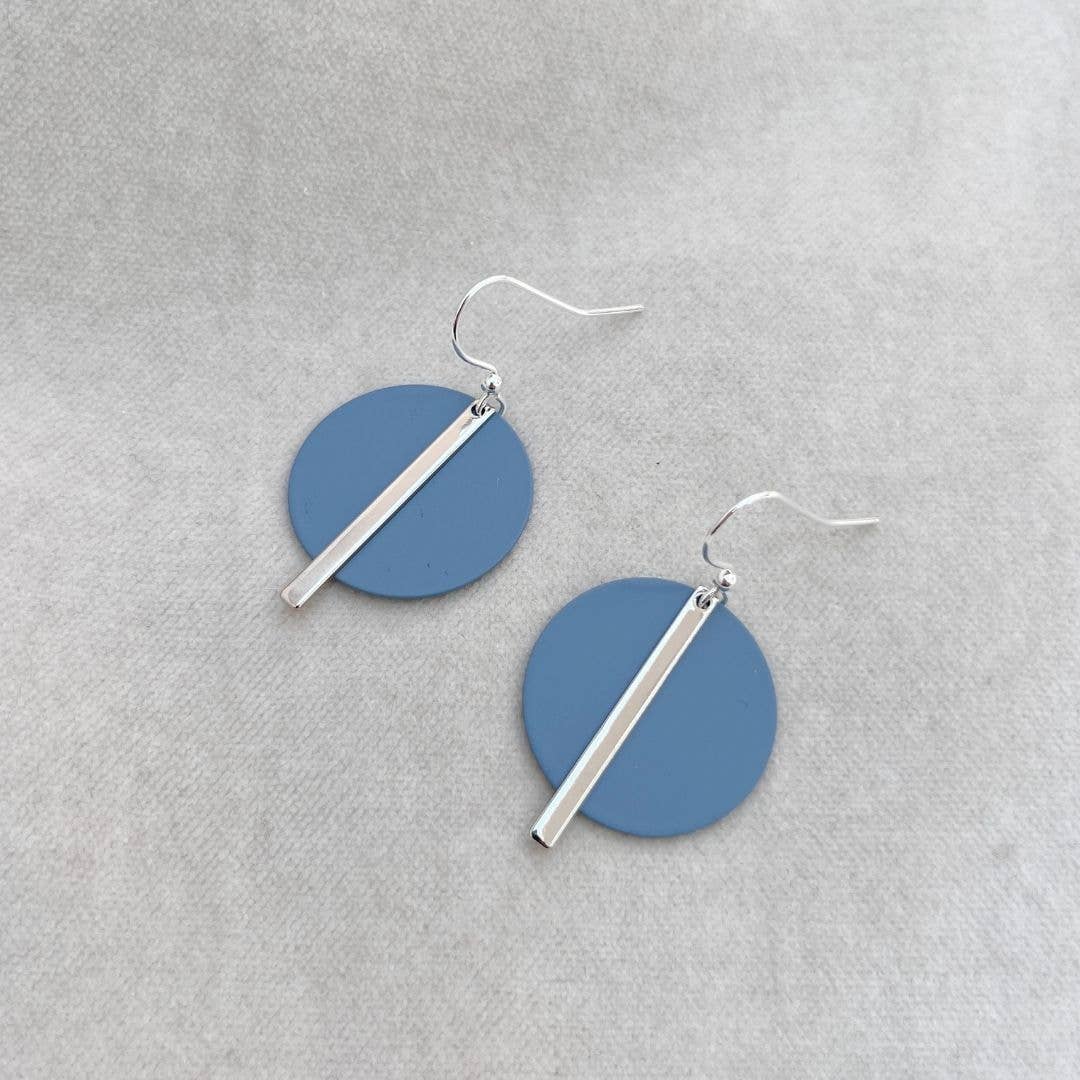 Solar Earrings - Various Colours (Silver)