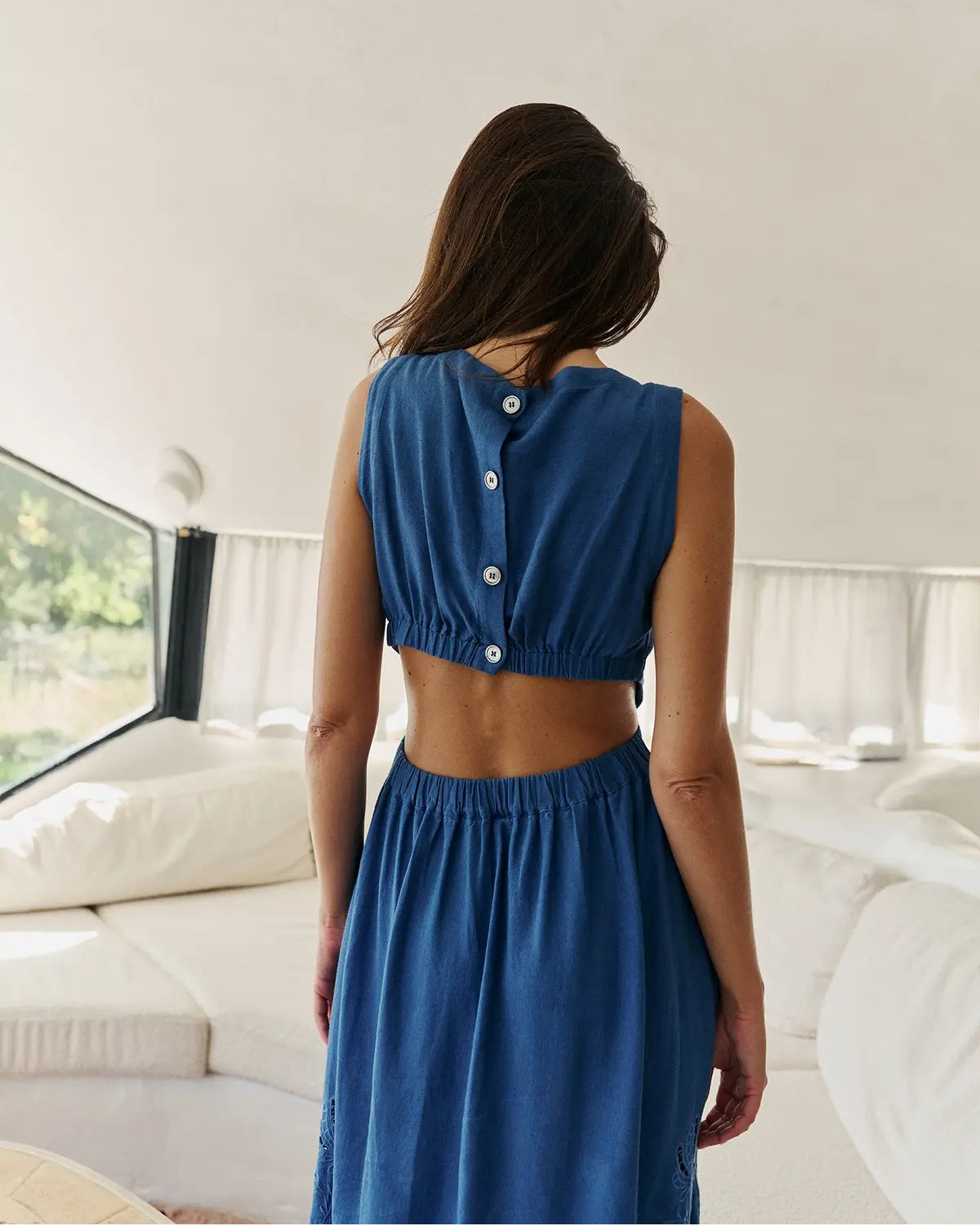 Embroidered Detail Dress